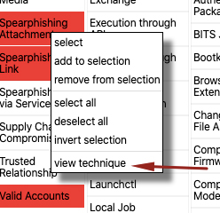 ¿Que es MITRE ATT&CK Navigator? y como podemos usarlo view technique mitre ¿Que es MITRE ATT&CK Navigator? y como podemos usarlo view technique mitre